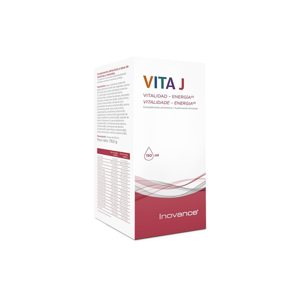 Comprar VITA J JARABE 150 CC INOVANCE online - Farmacia Coliseum