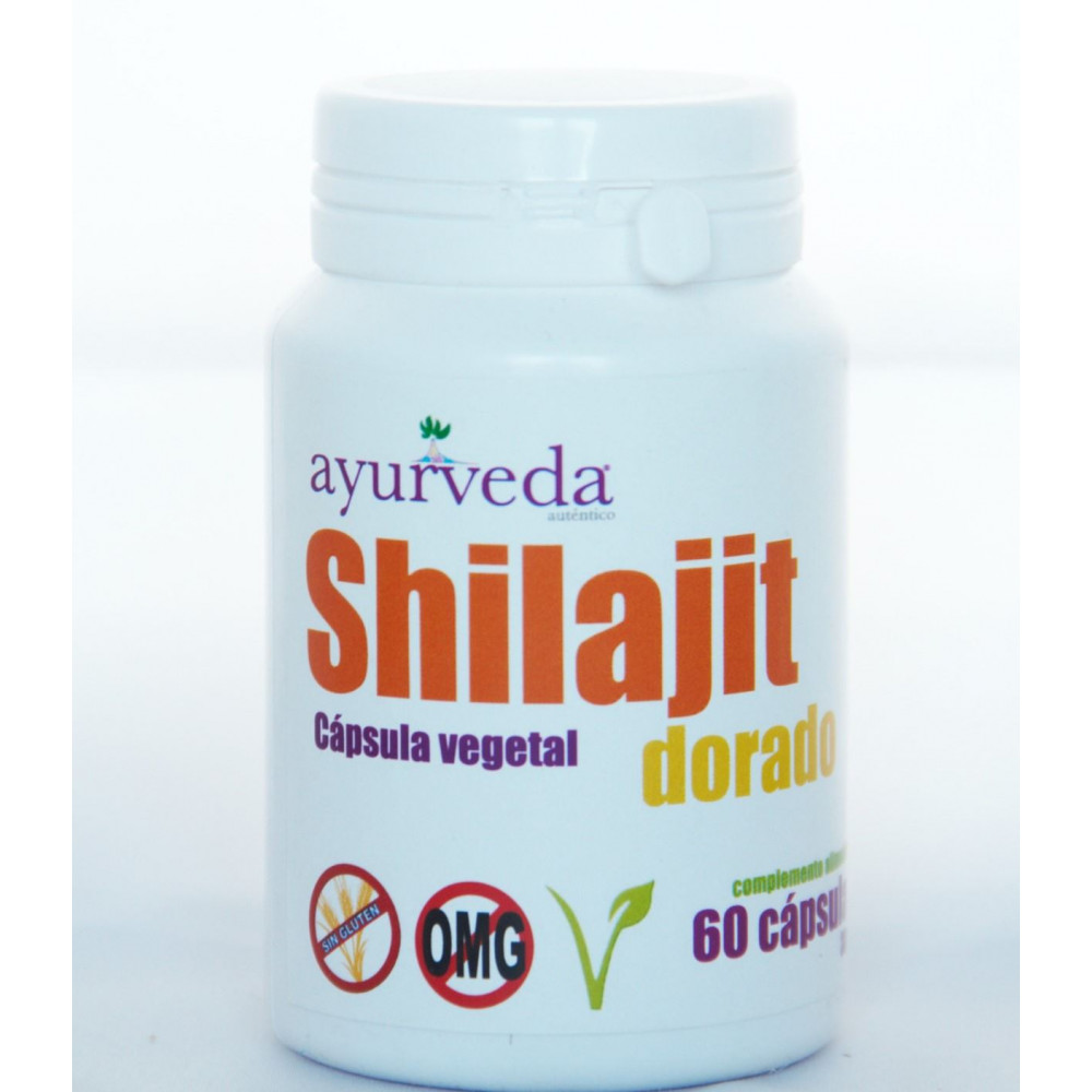 Comprar online SHILAJIT DORADO (SHILAJIT + ASHWAGANDHA) 60 CAP AYURVEDA AUTENTICO - Farmacia Coliseum