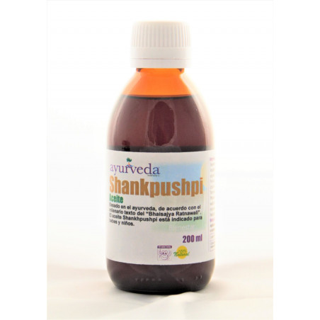 Comprar online SHANKHPUSHPI ACEITE MASAJE 200 CC AYURVEDA AUTENTICO