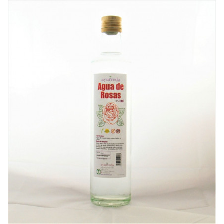 Comprar AGUA DE ROSAS ROJAS 250 CC ECO AYURVEDA AUTENTICO online - Farmacia Coliseum