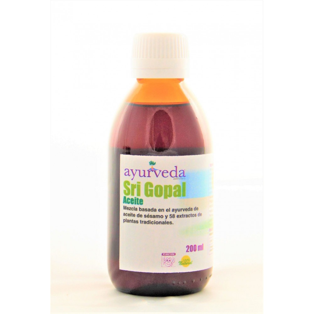 Comprar online SRI GOPAL ACEITE 200 CC AYURVEDA AUTENTICO - Farmacia