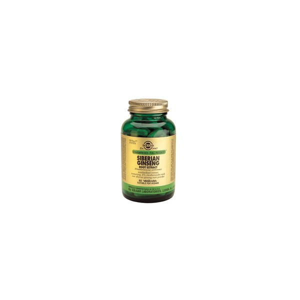 Comprar GINSENG SIBERIANO (ELEUTEROCOCO) ESTANDARIZADO 60 CAPS SOLGAR