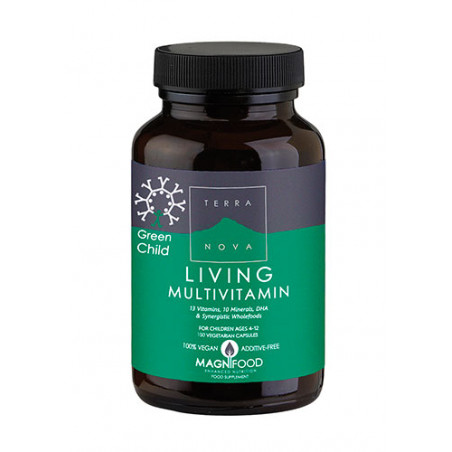 Comprar MULTIVITAMINICO VIVO INFANTIL 100 CAP TERRANOVA NUTRINAT online - Farmacia Coliseum