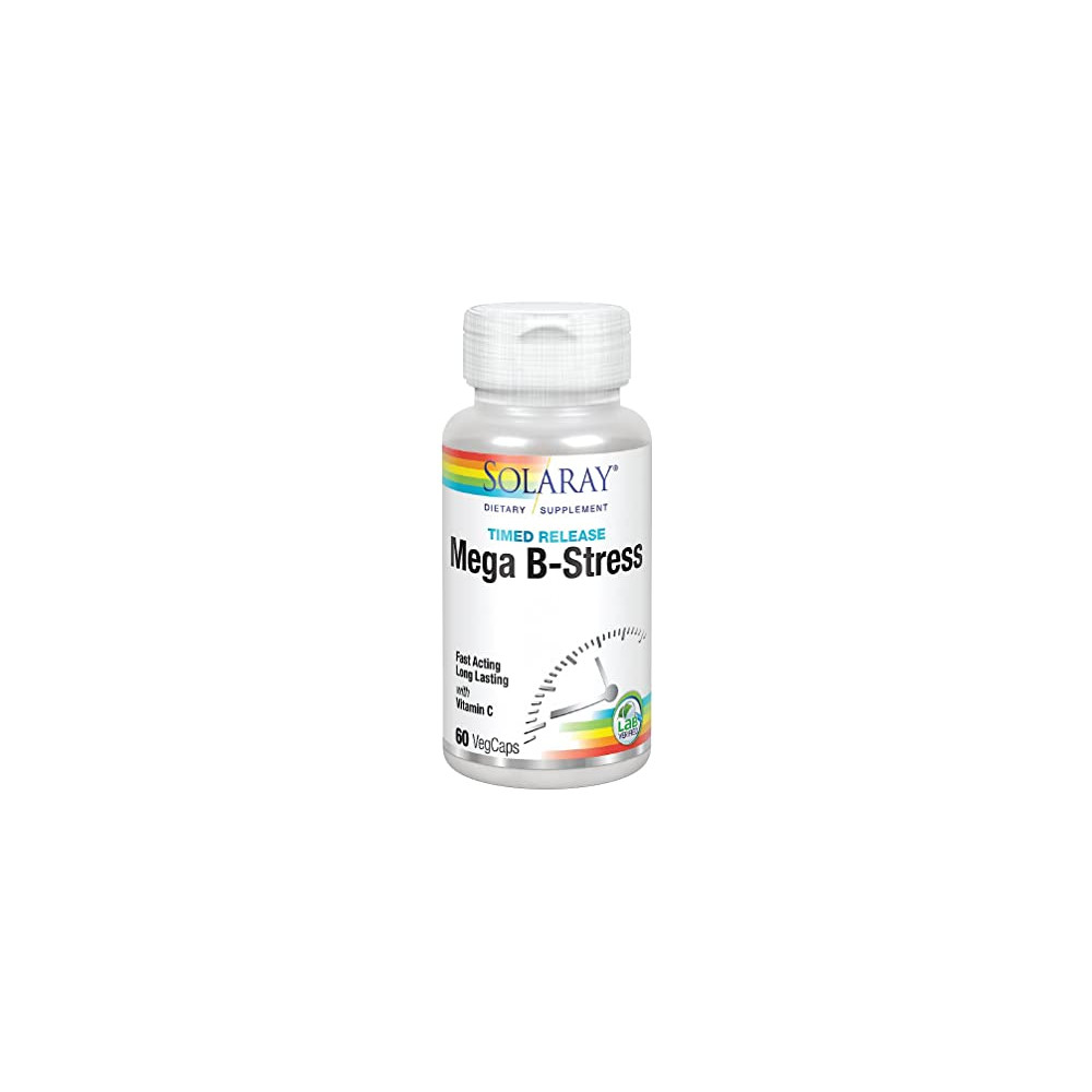 Comprar MEGA B STRESS 60 CAP SOLARAY online - Farmacia Coliseum