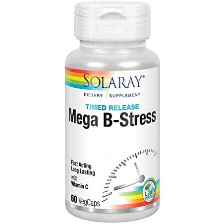 Comprar MEGA B STRESS 60 CAP SOLARAY online - Farmacia Coliseum