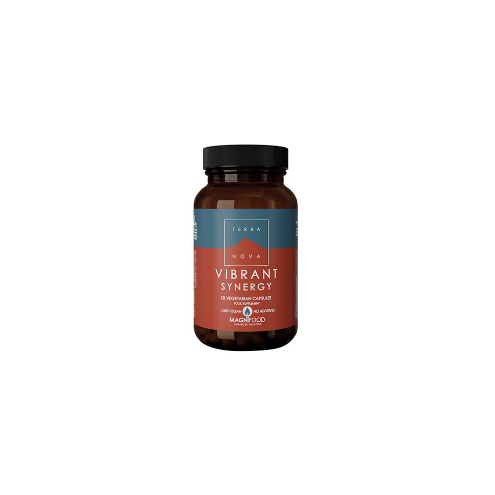 Comprar SINERGIA VIBRANTE 50 CAPS TERRANOVA NUTRINAT online - Farmacia Coliseum