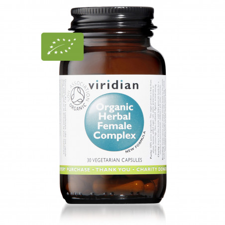 Comprar online COMPLEX HERBARIO MUJER BIO 30 VEG CAPS VIRIDIAN - Farmacia Coliseum