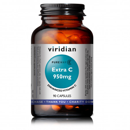 Comprar EXTRA C 950 MG 90 VEG CAPS VIRIDIAN online - Farmacia Coliseum