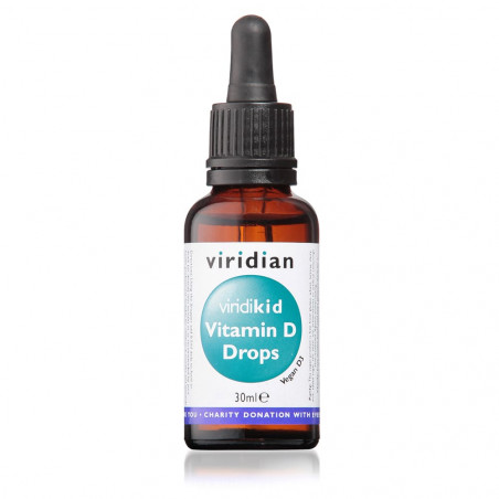 Comprar online VIRIDIKID VITAMINA D3 VEGANA 400 UI GOTAS 30 ML VIRIDIAN - Farmacia Coliseum
