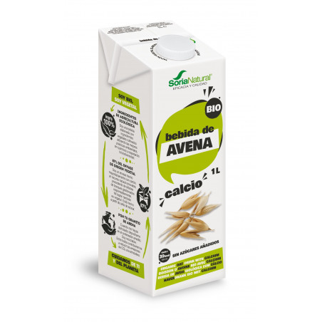 Comprar online BEBIDA AVENA CALCIO ECO 1 L ALECOSOR SORIA NATURAL - Farmacia Coliseum