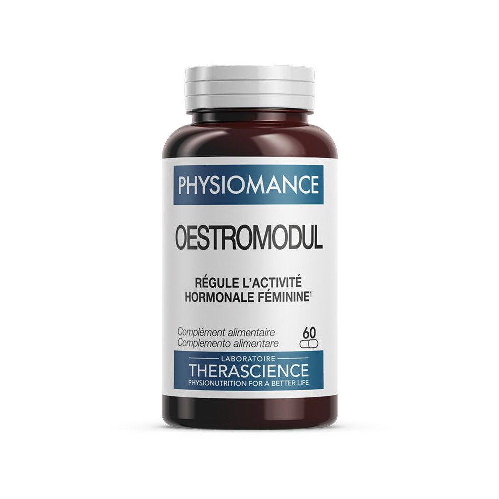 Comprar OESTROMUDOL 60 CAPS PHYSIOMANCE THERASCIENCE online - Farmacia Coliseum