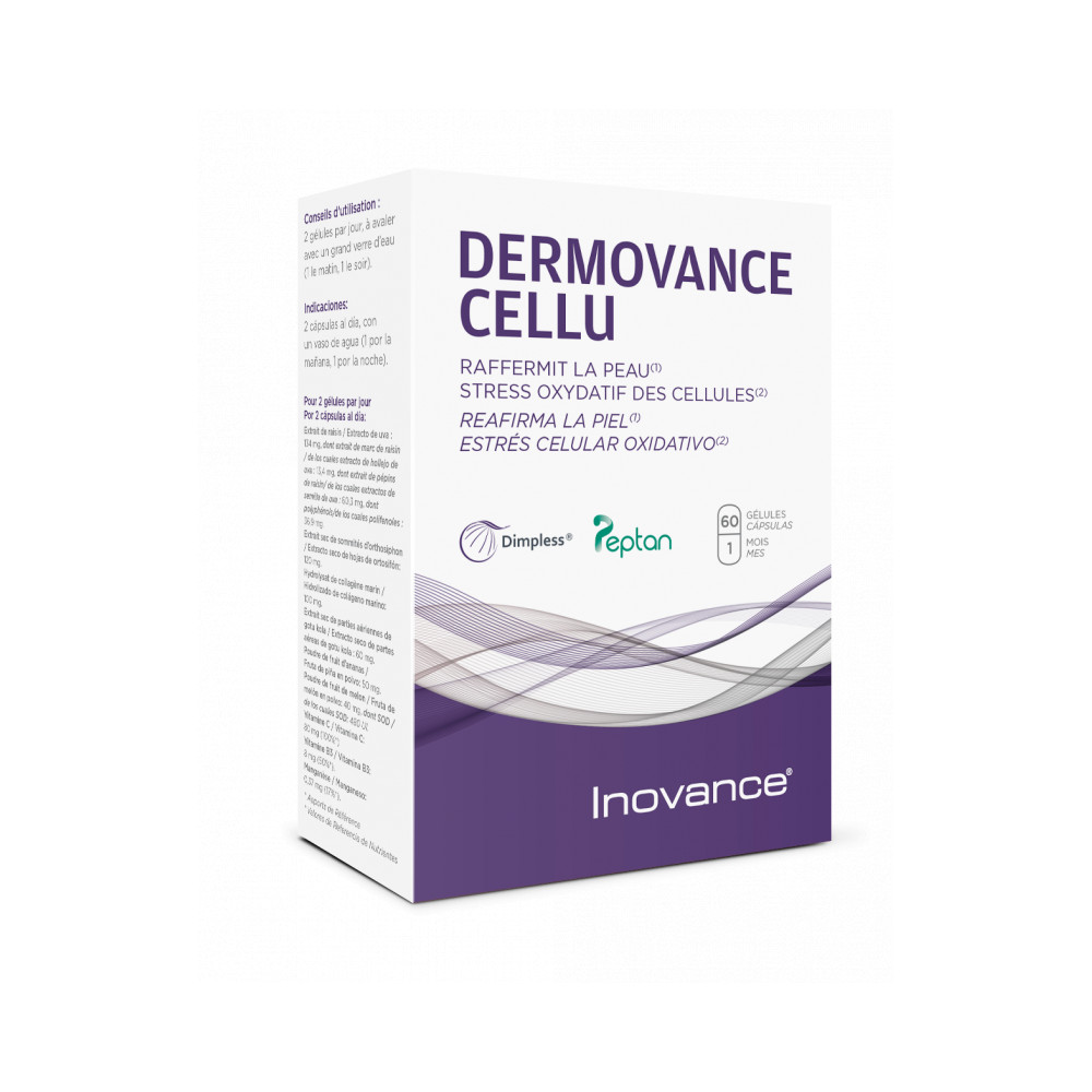 Comprar DERMOVANCE CELLU 60 CAP INOVANCE online - Farmacia Coliseum