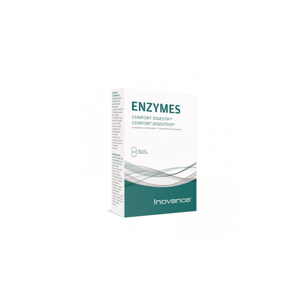Comprar online ENZYMES 20 CAP INOVANCE - Farmacia Coliseum