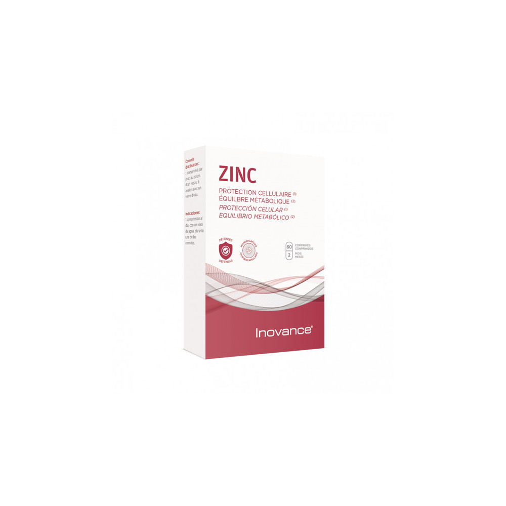 Comprar online ZINC 15 MG 60 COMP INOVANCE - Farmacia Coliseum