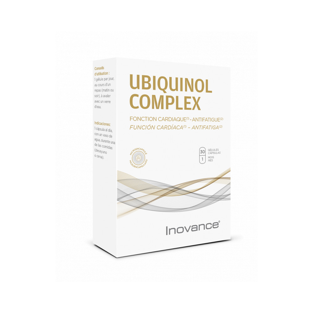 Comprar UBIQUINOL COMPLEX 30 CAP INOVANCE online - Farmacia Coliseum