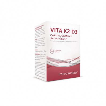Comprar VITA K2 D3 60 PERLAS INOVANCE online - Farmacia Coliseum