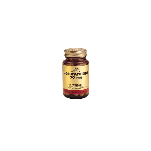 Comprar GLUTATION 50 MG 30 CAP SOLGAR online - Farmacia Coliseum