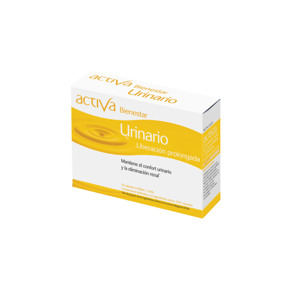 Comprar BIENESTAR URINARIO 30 CAPSULAS ACTIVA online - Farmacia Coliseum