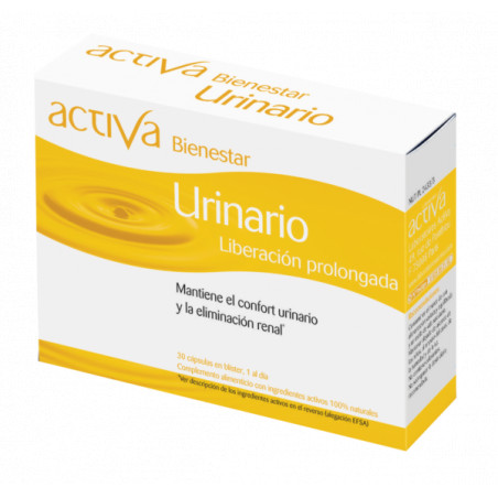 Comprar BIENESTAR URINARIO 30 CAPSULAS ACTIVA online - Farmacia Coliseum