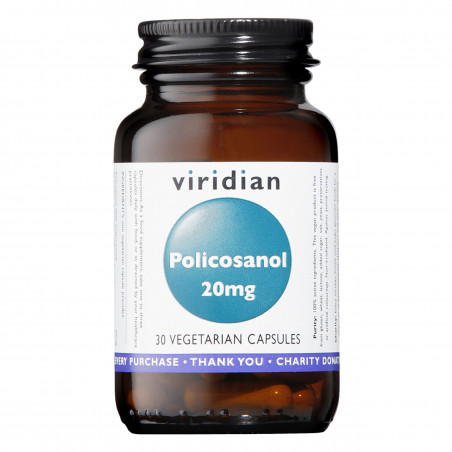 Comprar online POLICOSANOL 20 MG 30 CAP VIRIDIAN - Farmacia Coliseum