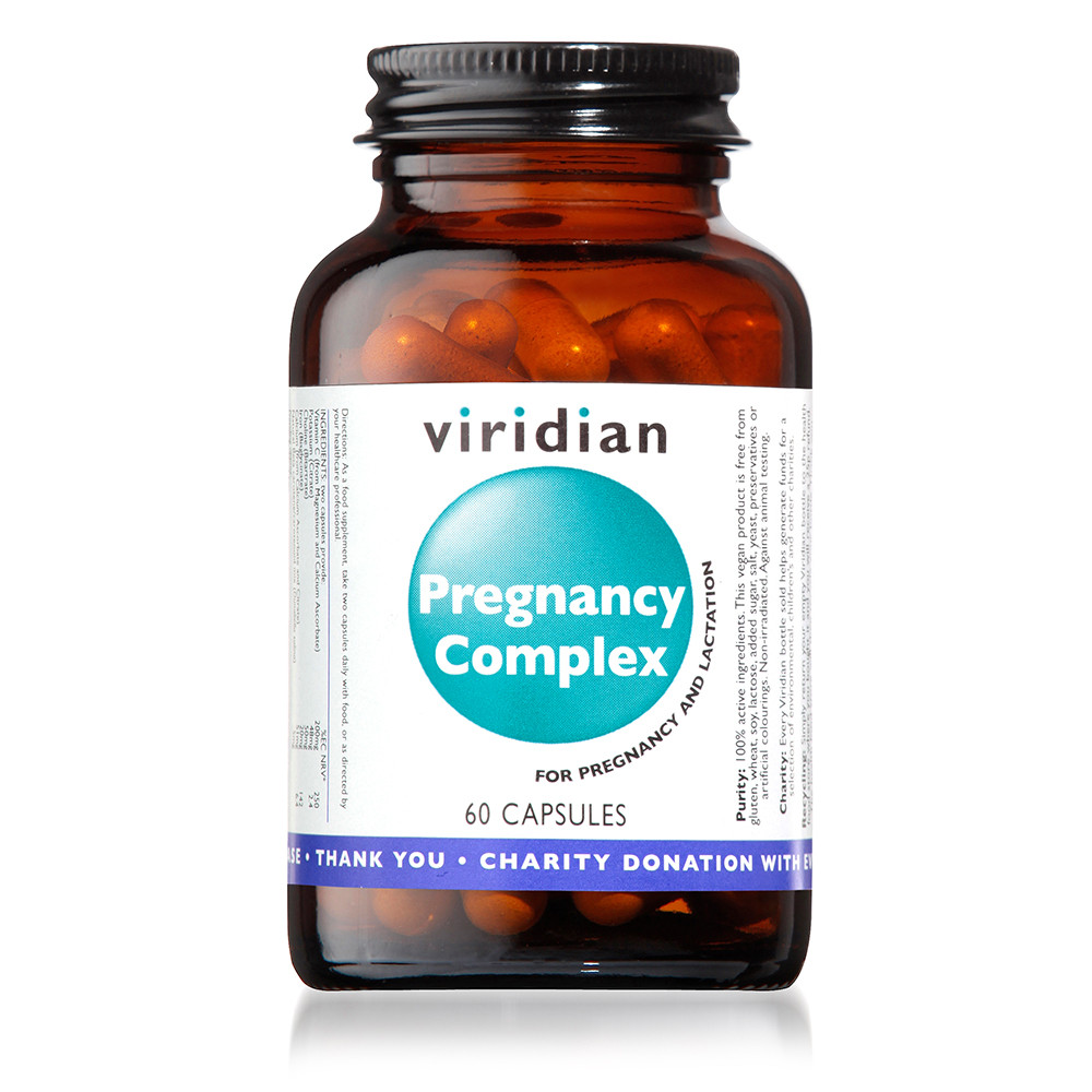 Comprar PREGNACY COMPLEX 60 VEG CAPS VIRIDIAN online - Farmacia Coliseum