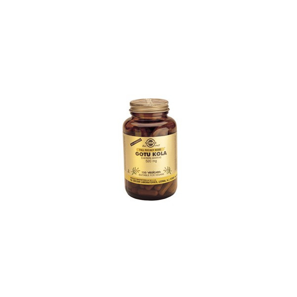 Comprar GOTU KOLA (CENTELLA ASIATICA) 100 CAP SOLGAR online
