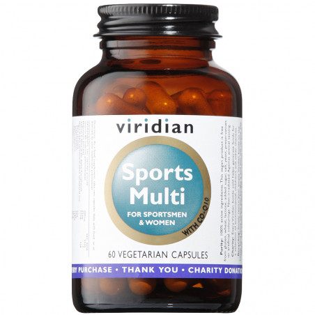 Comprar SPORTS MULTI 60 VEG CAPS VIRIDIAN online - Farmacia Coliseum
