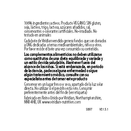 Comprar online SYNERBIO SACCHAROMYCES BOULARDII 30 VEG CAPS VIRIDIAN - Farmacia Coliseum
