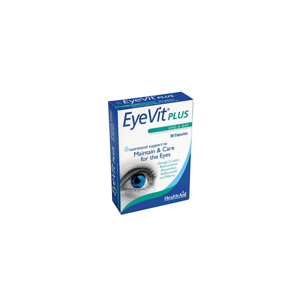 Comprar EYEVIT PLUS 30 CAPS HEALTH AID NUTRINAT online - Farmacia Coliseum
