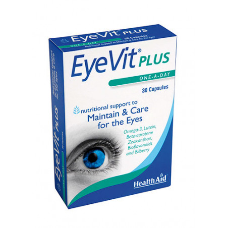 Comprar EYEVIT PLUS 30 CAPS HEALTH AID NUTRINAT online - Farmacia Coliseum
