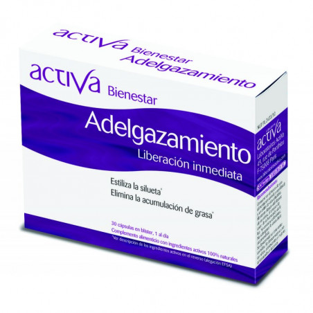 Comprar online BIENESTAR ADELGAZAMIENTO 30 CAPS ACTIVA - Farmacia Coliseum