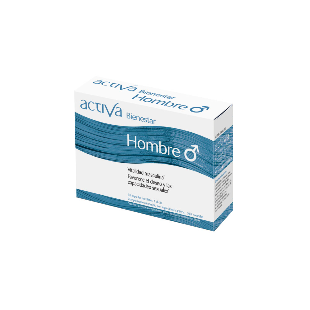 Comprar online BIENESTAR HOMBRE 30 CAPS ACTIVA - Farmacia Coliseum