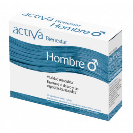 Comprar online BIENESTAR HOMBRE 30 CAPS ACTIVA - Farmacia Coliseum