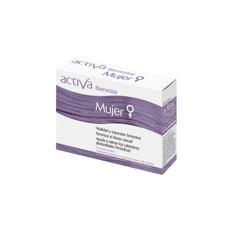 Comprar online BIENESTAR MUJER 30 CAPS ACTIVA - Farmacia Coliseum