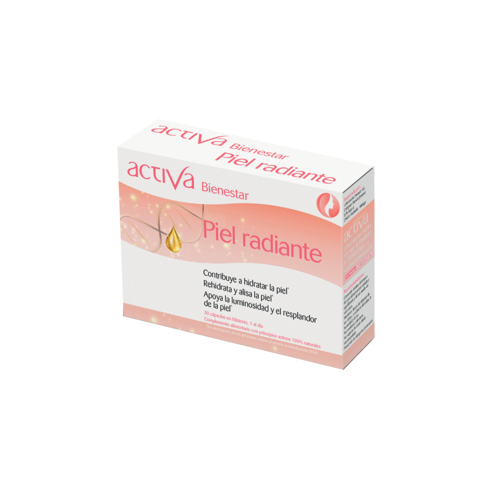 Comprar online BIENESTAR PIEL RADIANTE 30 CAPS ACTIVA - Farmacia Coliseum