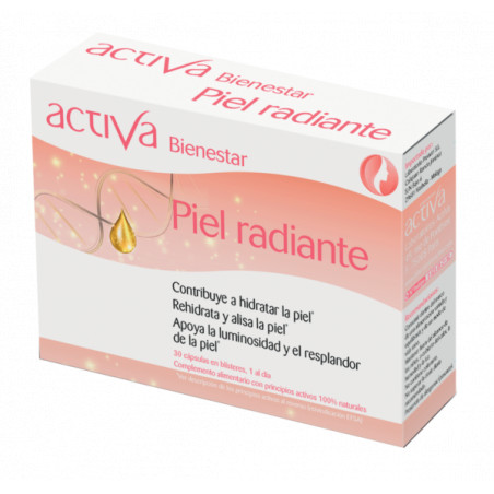 Comprar online BIENESTAR PIEL RADIANTE 30 CAPS ACTIVA - Farmacia Coliseum