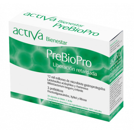 Comprar BIENESTAR PREBIOPRO 30 CAPSULAS ACTIVA online - Farmacia Coliseum