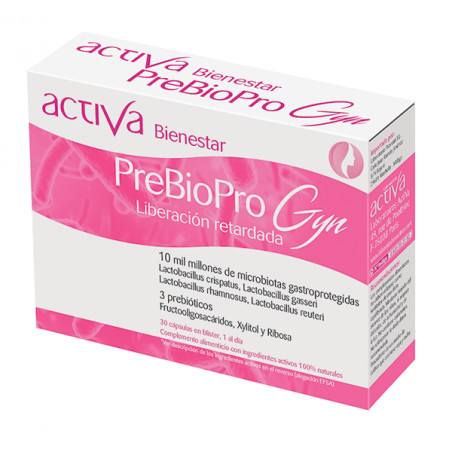 Comprar BIENESTAR PREBIOPRO GYN 30 CAPS ACTIVA online - Farmacia Coliseum