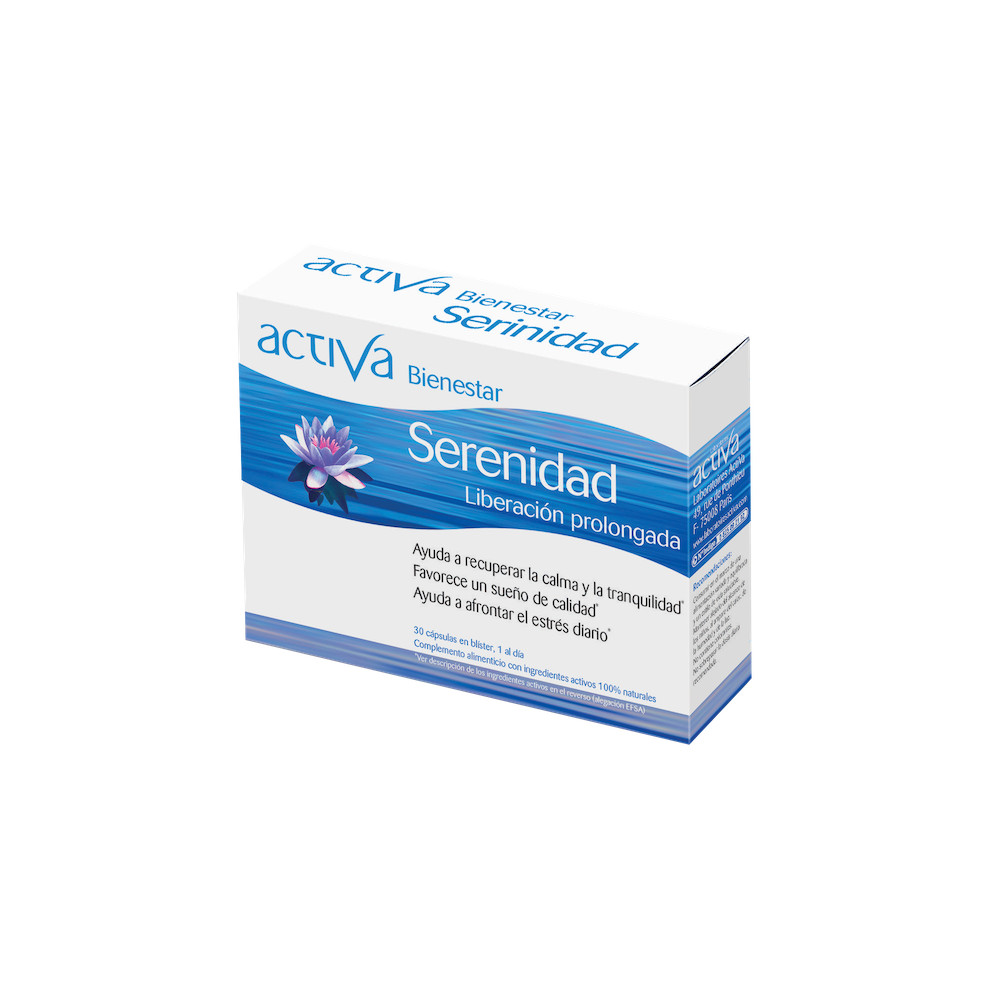 Comprar BIENESTAR SERENIDAD 30 CAPS ACTIVA online - Farmacia Coliseum