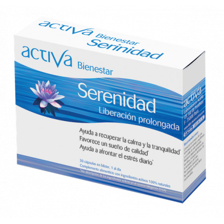 Comprar BIENESTAR SERENIDAD 30 CAPS ACTIVA online - Farmacia Coliseum