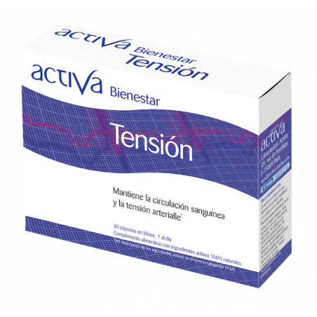 Comprar BIENESTAR TENSION 30 CAPS ACTIVA online - Farmacia Coliseum