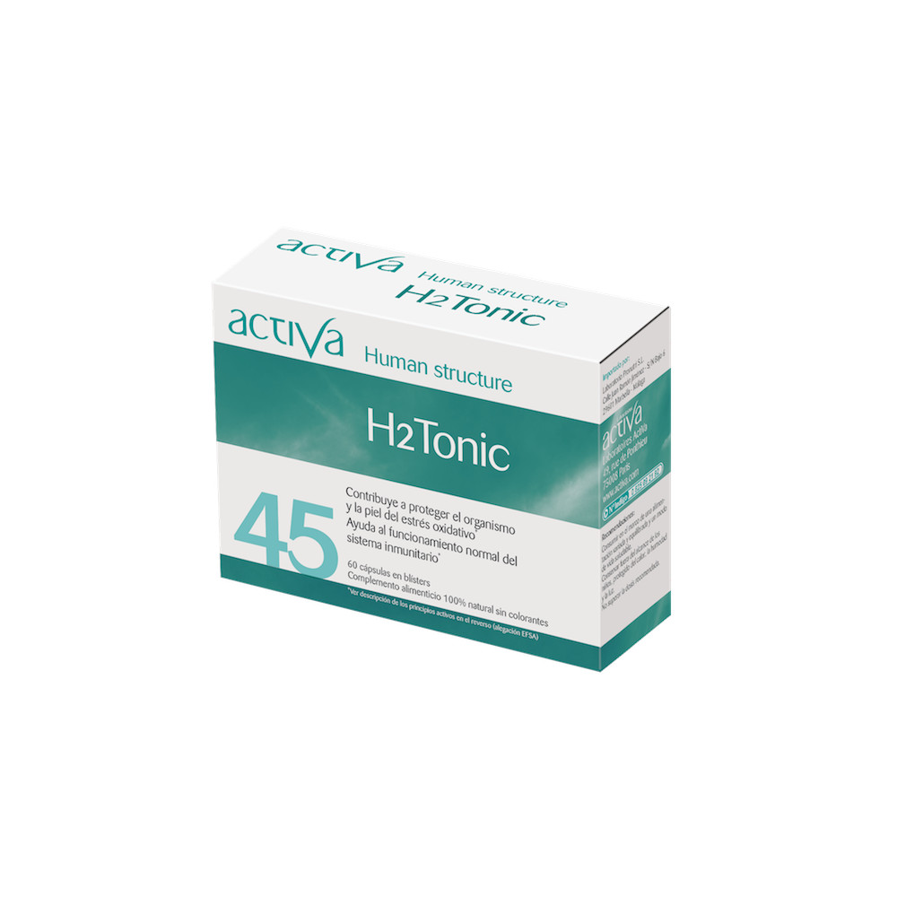 Comprar HUMAN STRUCTURE H2TONIC 60 CAPS ACTIVA online - Farmacia Coliseum