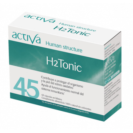 Comprar HUMAN STRUCTURE H2TONIC 60 CAPS ACTIVA online - Farmacia Coliseum