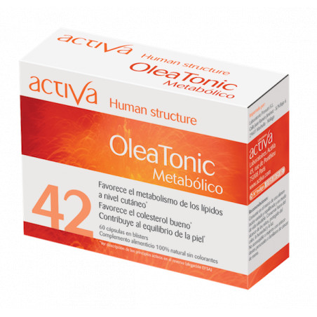 Comprar OLEATONIC METABOLIQUE 30 CAPS ACTIVA online - Farmacia Coliseum