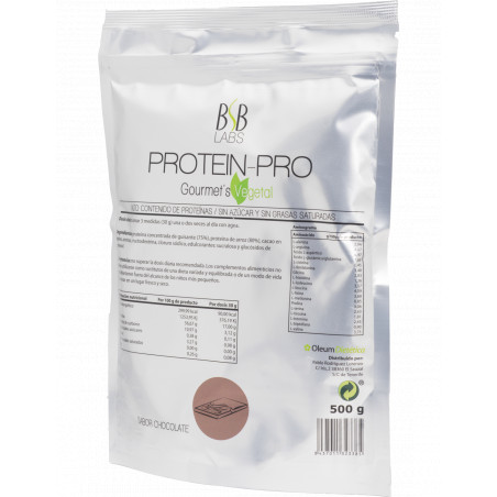 Comprar GOURMETS PROTEIN-PRO CHOCOLATE DESAYUNO 500 G BSB LABS online - Farmacia Coliseum