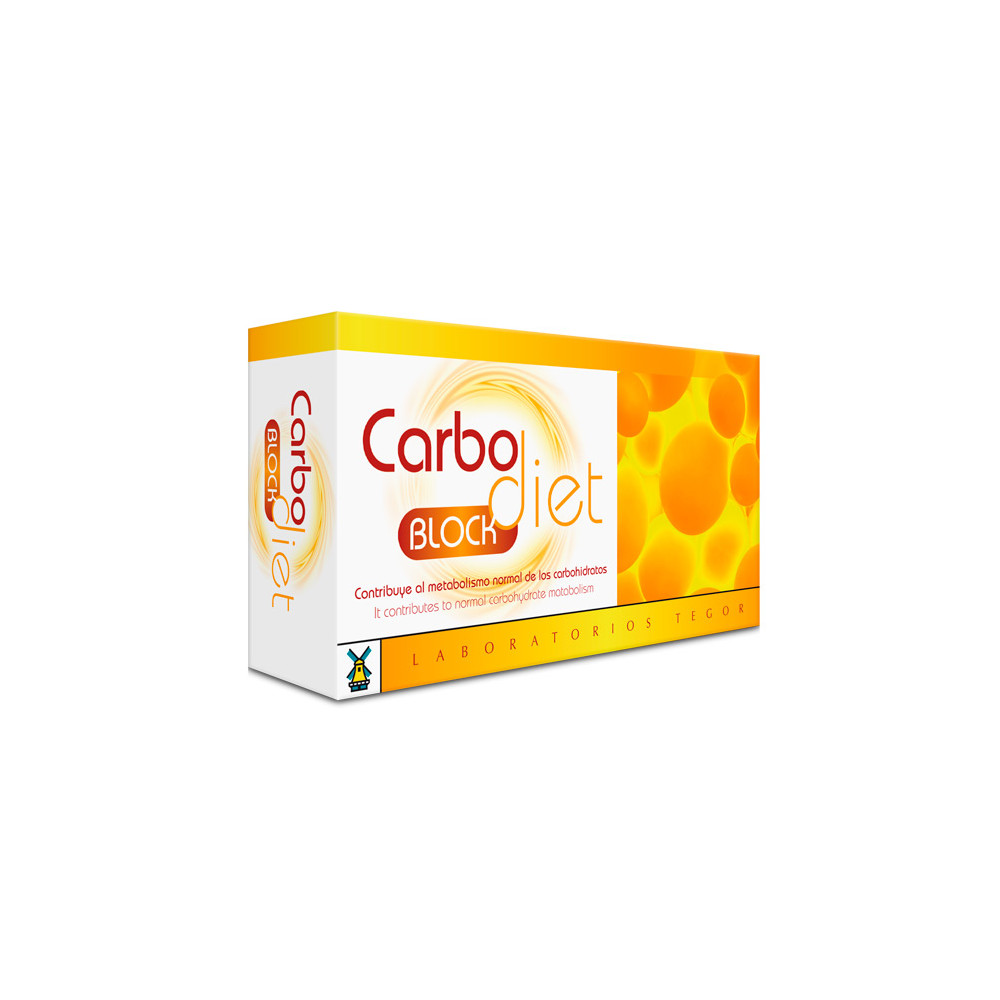 Comprar online CARBODIET BLOCK 60 CAP TEGOR - Farmacia Coliseum