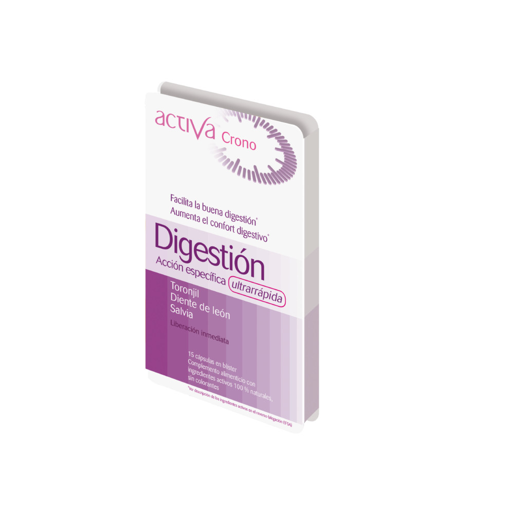 Comprar CRONO DIGESTION 15 CAPSULAS ACTIVA online - Farmacia Coliseum