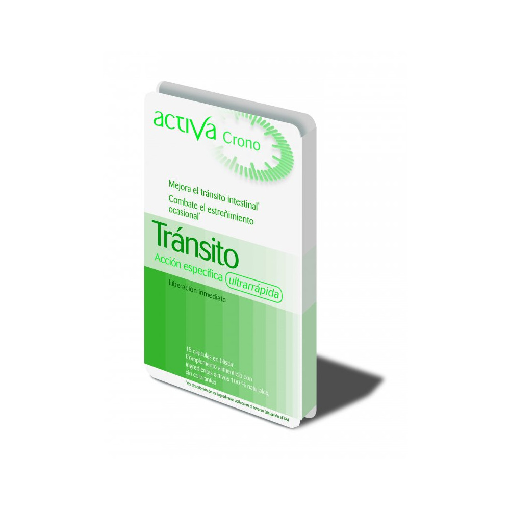 Comprar CRONO TRANSITO 15 CAPSULAS ACTIVA online - Farmacia Coliseum