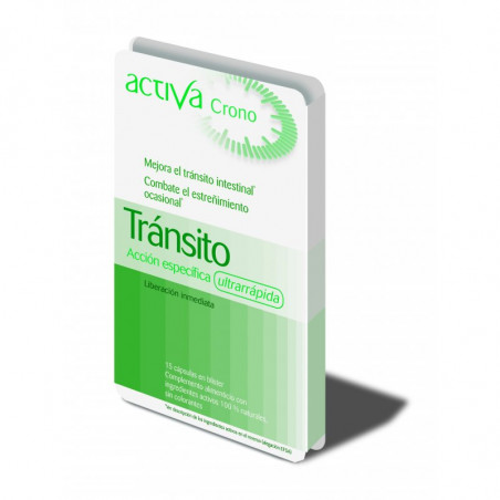 Comprar CRONO TRANSITO 15 CAPSULAS ACTIVA online - Farmacia Coliseum
