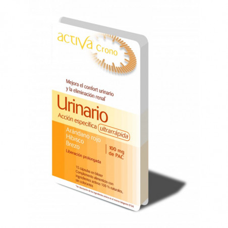 Comprar online CRONO URINARIO 15 CAPSULAS ACTIVA - Farmacia Coliseum